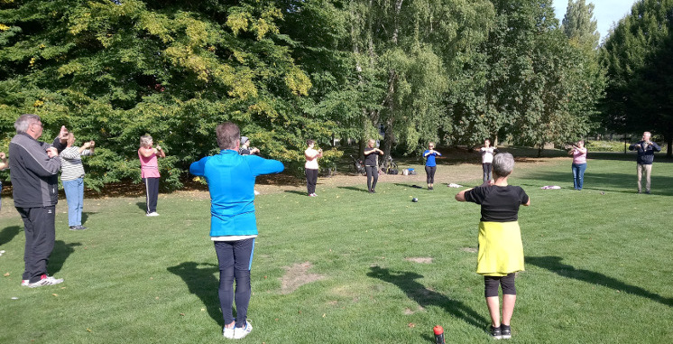 Qi Gong bei Sport im Park Herford